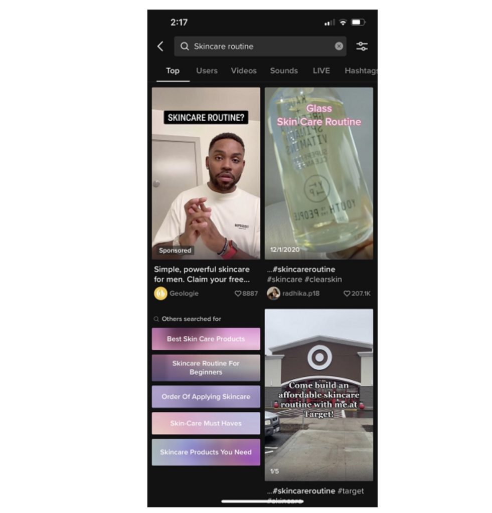 
TikTok is testing ads in search results
