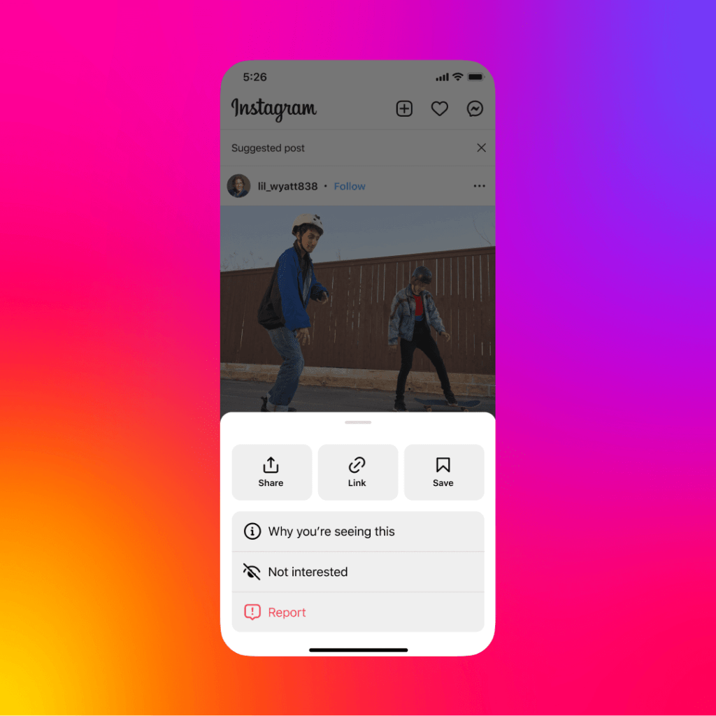 Instagram makes it easier to control the content you see