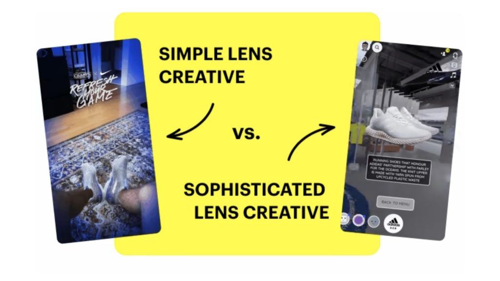 Simple and sophisticated Lenses drive app brand metrics