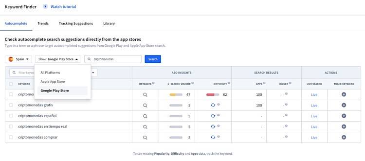 keyword research tool