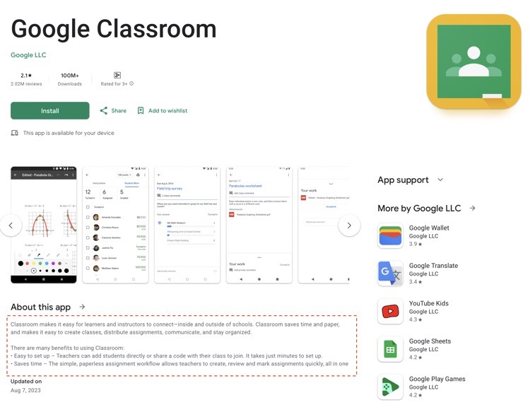 Google Classroom - Apps on Google Play