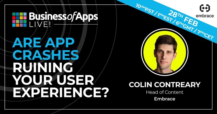 Are app crashes ruining your user experience? Join us on February 28 to learn how. [webinar]